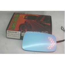 Honda City 96-00 Blue Side Mirror w LED Signal